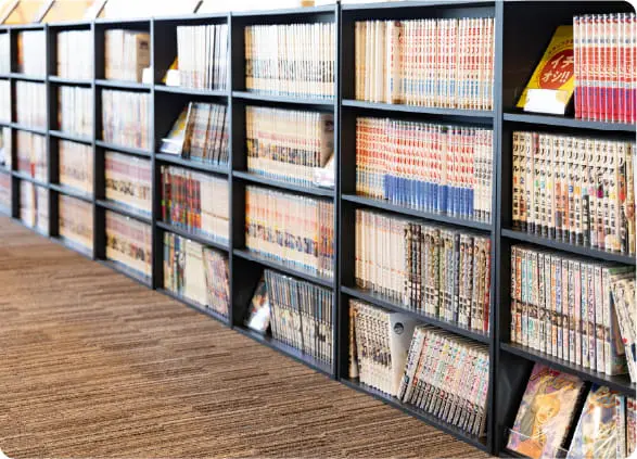 １階漫画コーナー