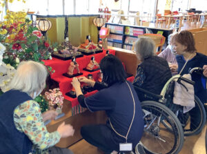 飾りつけもうすぐ完成！