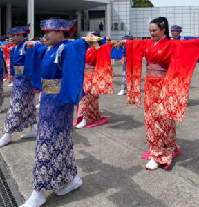 TACYON(タキオン)のみなさんの演舞