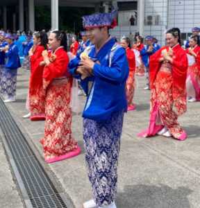 TACYON(タキオン)のみなさんの演舞